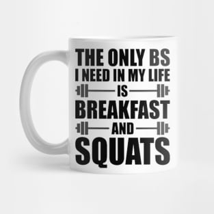 Breakfast And Squats Mug